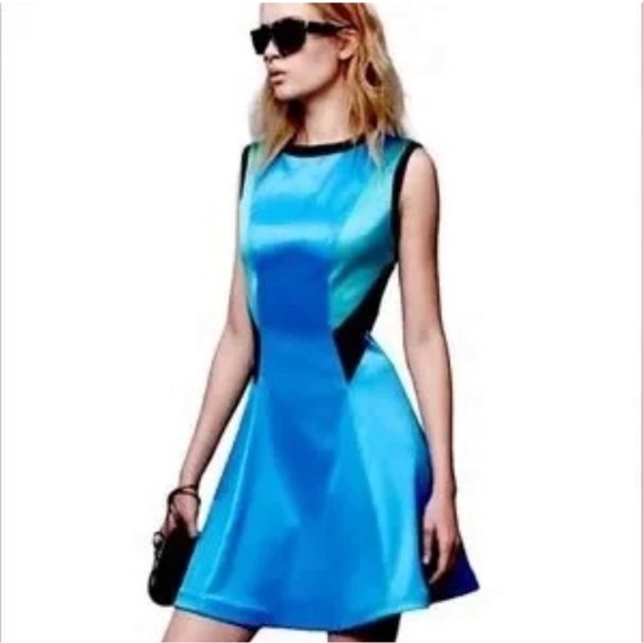 Prabal Gurung for Target Dresses & Skirts - Prabal Gurung for target turquoise teal geometric dress size 6